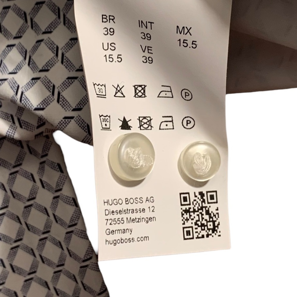 Hugo Boss - Button Down Shirt Size M - Picture 7 of 7